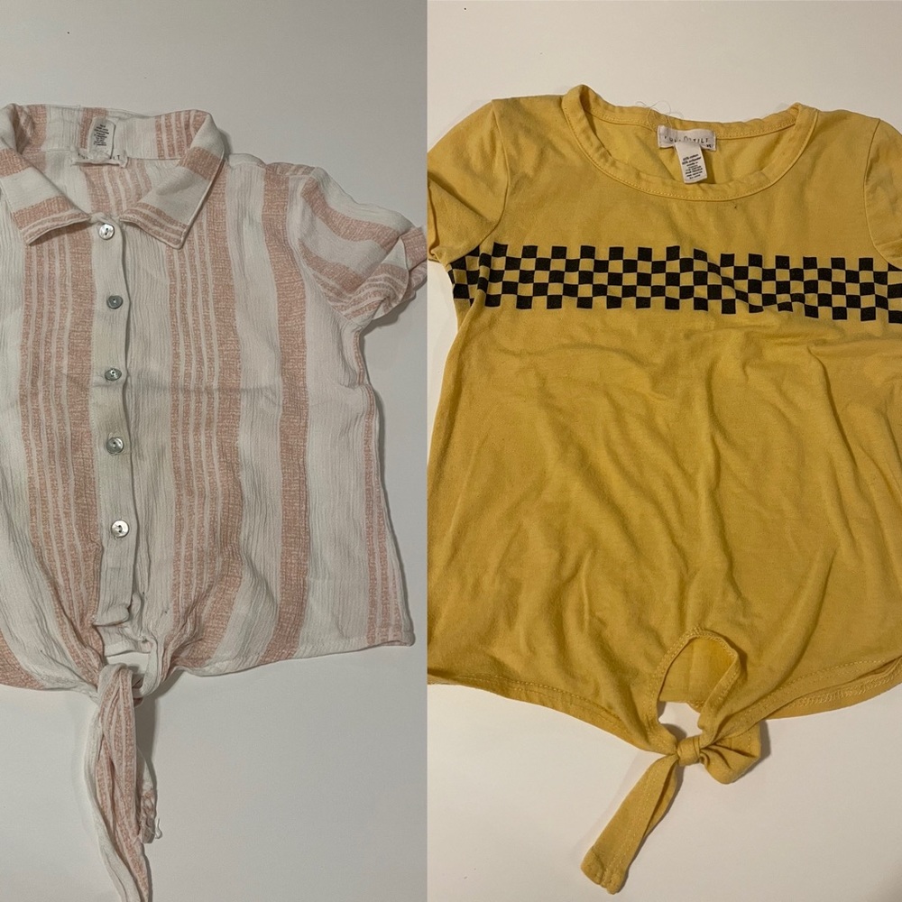 Two kids (girls) Full Tilt (Tilly’s Brand) shirts